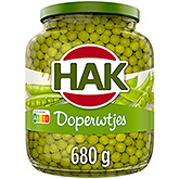 Hak Garden peas 680g