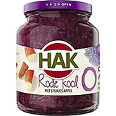 Hak Red cabbage with apple pieces 0% 350g