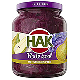 Hak Red cabbage with apple pieces 355g