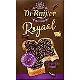 De Ruijter Royaal Granulés de chocolat noir intense 380g