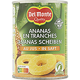 Del Monte Tranches d'ananas au jus 565g