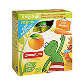 Zonnatura Knijpfruitjes' Klämmis mango-morot-apelsin 340g