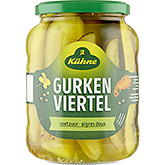 Kühne Artisan gherkin quarters 670g