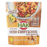 Hak Piatto di lenticchie al curry 550g