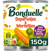 Bonduelle Ærter og gulerødder 150g