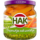Hak Peas with carrots 195g