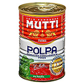Mutti Polpa tomates concassées fines au basilic 425ml