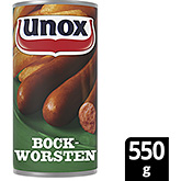 Unox Bock sausages 550g