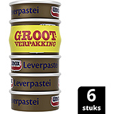 Unox Pâté de foie 6x56g 336g