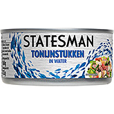 Statesman Trozos de atún en agua 160g