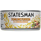 Statesman Trozos de atún en aceite de girasol 160g