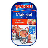 Princes Filetes de cavala em molho de tomate picante 125g