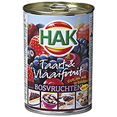 Hak Taart en vlaaifruit bosvruchten 425g