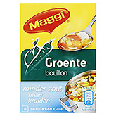 Maggi Groentebouillon minder zout 72g