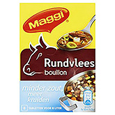 Maggi Rundvleesbouillon minder zout 72g