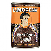 La Morena Refried black beans 440g