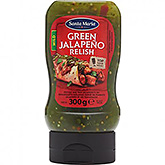 Santa Maria Green jalapeño relish mild 300g