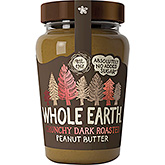 Whole earth Crunchy dark roasted peanut butter 340g