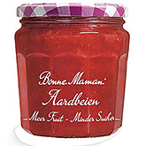 Bonne maman Aardbeien meer fruit minder suiker 335g