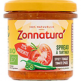 Zonnatura Spread spicy tomaat 135g