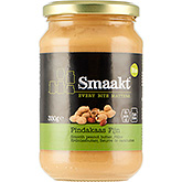 Smaakt Pindakaas fijn bio 350g