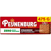 Peijnenburg Volkoren zero% suiker toegevoegd gesneden 475g