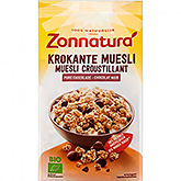 Zonnatura Crispy muesli dark chocolate 375g