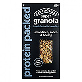 Essen Sie natürliche Super Granola Mandelsamen und Honig 400g