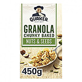 Quäkergranola, grob gebackene Nüsse und Samen 450g
