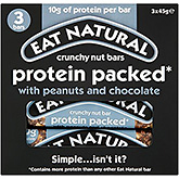 Eat Natural Krisiga nötbars proteinpackade 135g