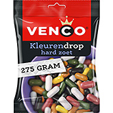 Venco Farve lakrids hård sød 275g