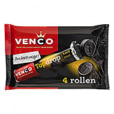 Venco Top liquorice hard salt 4 rolls 188g