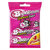 Bubblicious Pastilhas elásticas de morango 4x38g 152g