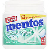 Mentos Chewing gum menthe blanche et verte 113g
