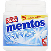 Gomme à effacer Mentos Chwing blanche menthe douce 113g