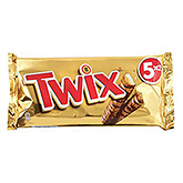 Twix Barres chocolatées biscuits enrobées de chocolat et caramel 5x50g 250g