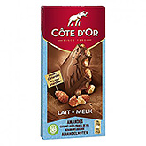 Côte d'Or Melk gekarameliseerde amandelen 180g