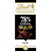 Lindt Excellence 78% cocoa dark 100g