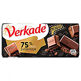 Verkade 75% cacao extra fondente 111g