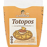 La Morena Totopos tortilhas de milho amarelo assadas no forno 150g