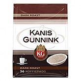 Kanis & Gunnink Torréfaction foncée 36 café dosettes  250g