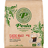 Perla Organic classic roast 36 coffee pads 250g