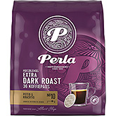 Perla Extra dark roast 36 coffee pads 250g