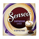 Senseo Cappuccino chokolade 8 kaffepuder 92g