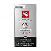 Illy Forte espresso 10 café en cápsulas 57g