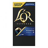 L'OR Espresso decaffeinato ristretto 10 capsules 52g