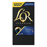 L'OR Espresso decaffeinato ristretto 10 kaffekapsler 52g