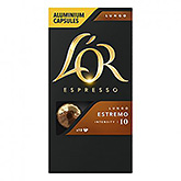 L'OR Espresso lungo estremo 10 cápsulas de café 52g