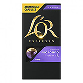 L'OR Espresso largo profondo 10 café en cápsulas 52g