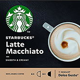 Starbucks Latte macchiato dolce gusto kompatibla 12 kaffekapslar 129g